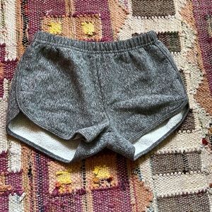100% cotton shorties by American Apparel. Gray size XS